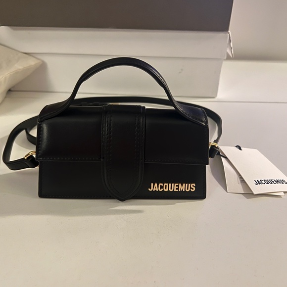 *SOLD* Jacquemus Le Bambino Black with Gold Hardware - Picture 1 of 7